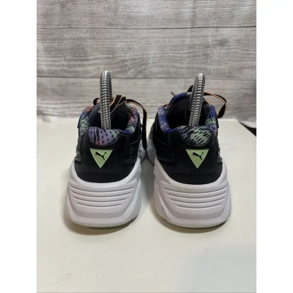 Puma Womens 7.5 Trc Mira Feelin Xtra Black Sneakers Casual Shoes 38945701 - Picture 6 of 10